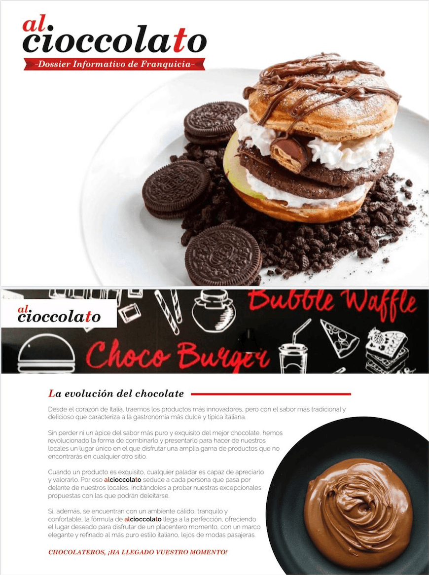 Franquicia AlCioccolato